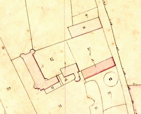 Plan du domaine de Chassy