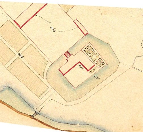 plan du château de Lantilly