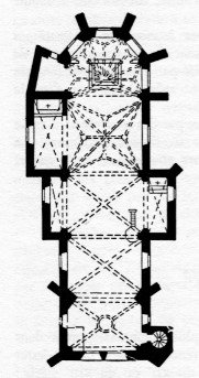 plan église challement