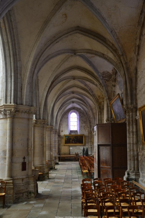 Église de Varzy vue de l'intérieur