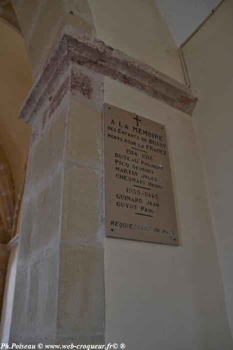 Église de Bussy la Pesle 