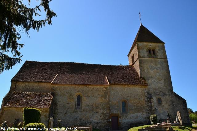 Église de Saint Aubin des Chaumes un beau patrimoine