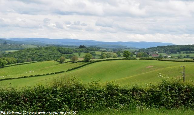 Panorama de Montreuillon Nièvre Passion