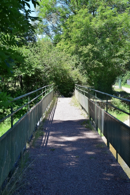 Gué et passerelle de Pourcelanges