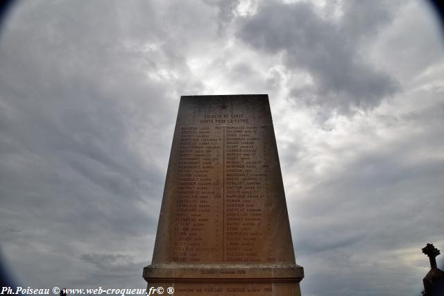 Monument aux Morts de Varzy