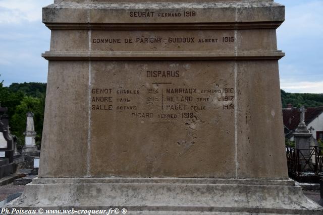 Monument aux Morts de Varzy