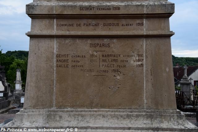 Monument aux Morts de Varzy Nièvre Passion