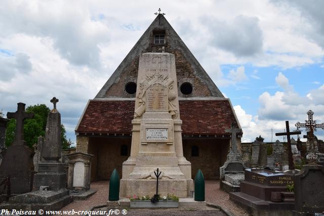 Monument aux Morts de Varzy Nièvre Passion