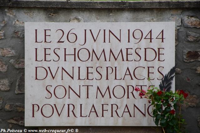 Cimetière de Dun-les-Places Nièvre Passion