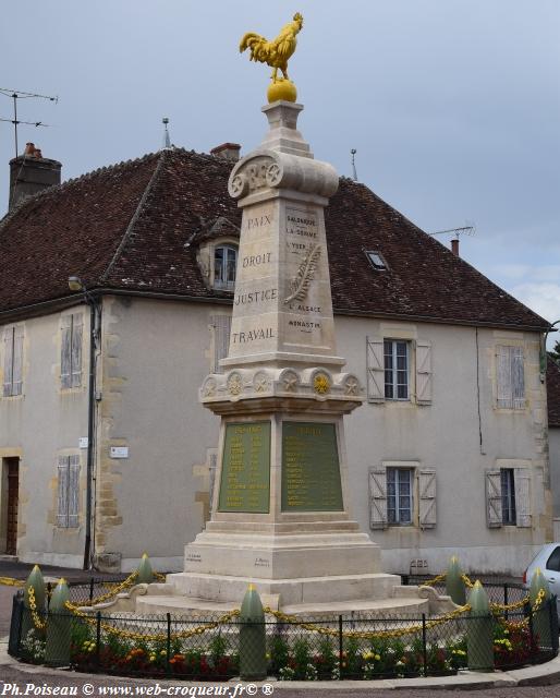 Monument Aux Morts de Tannay Nièvre Passion