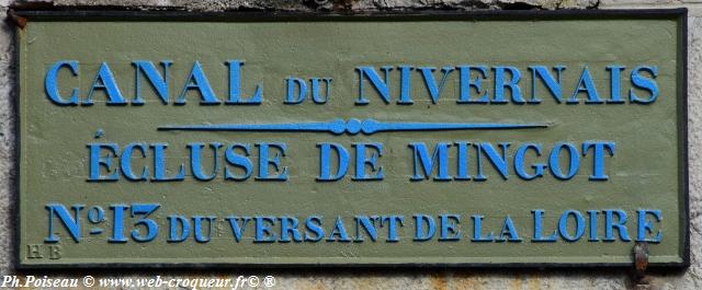 Écluse de Mingot un beau patrimoine