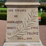 Monument aux morts de Dommartin – Souvenir