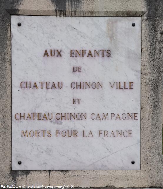 Monument aux Morts de Château Chinon