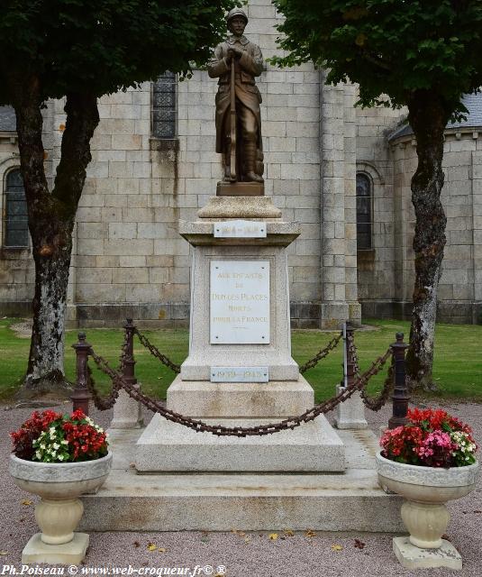 Monument aux morts de Dun les Places