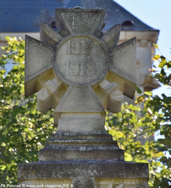 Monument aux Morts de Montigny sur Canne Nièvre Passion