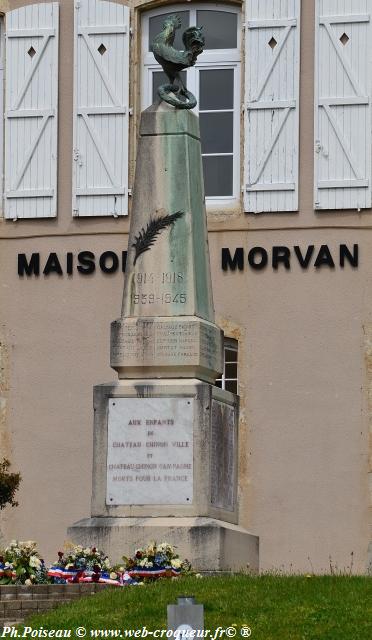 Monument aux Morts de Château Chinon Nièvre Passion