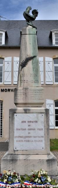 Monument aux Morts de Château Chinon Nièvre Passion