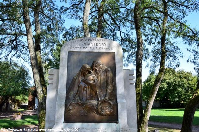 Monument aux morts de Chantenay Saint Imbert Nièvre Passion