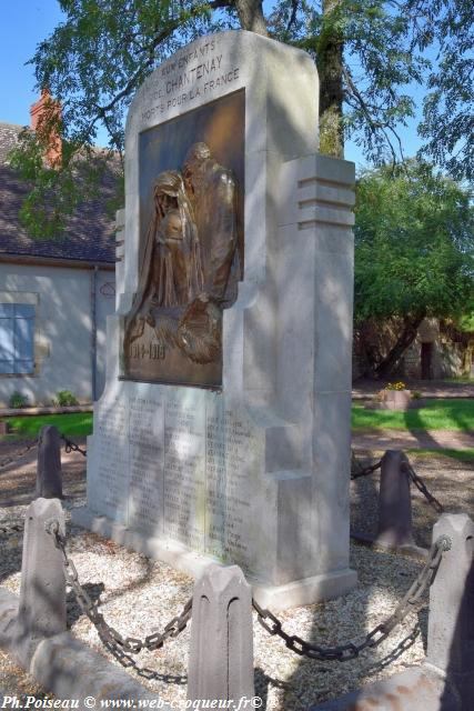 Monument aux morts de Chantenay Saint Imbert Nièvre Passion