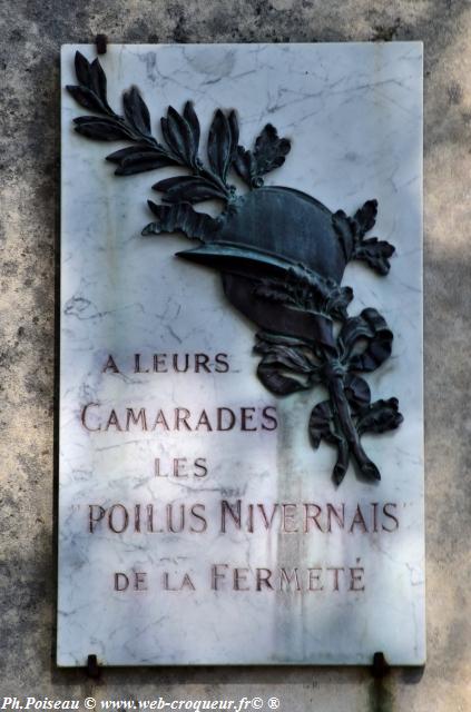 Monument aux morts de la Fermeté