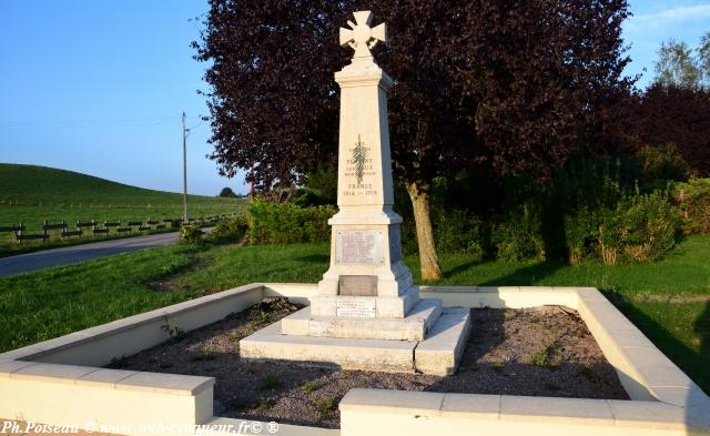 Monument aux Morts de Parigny les Vaux