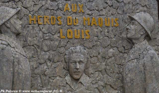 Maquis Louis de Luzy un hommage