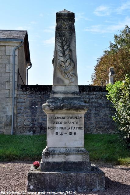 Monument aux Morts d'Annay en Bazois