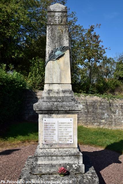 Monument aux Morts d'Annay en Bazois