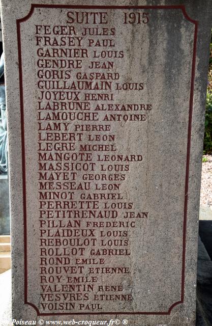 Monument aux Morts de Decize