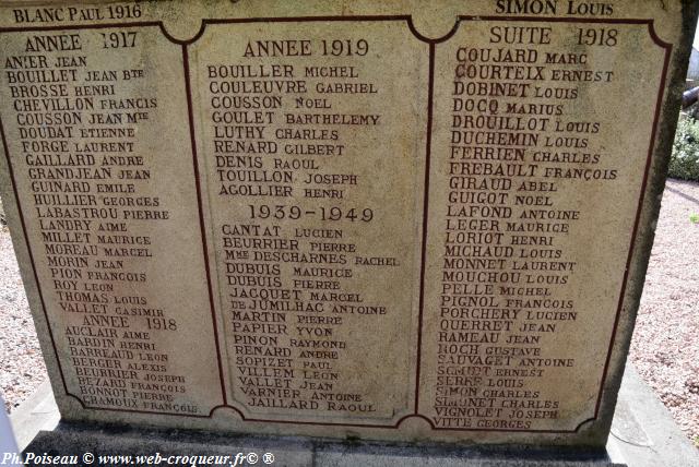 Monument aux Morts de Decize
