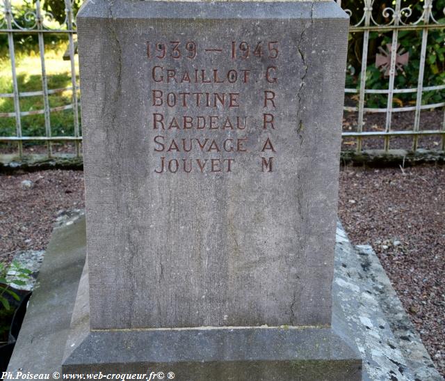 Monument aux Morts de Lurcy le Bourg Nièvre Passion