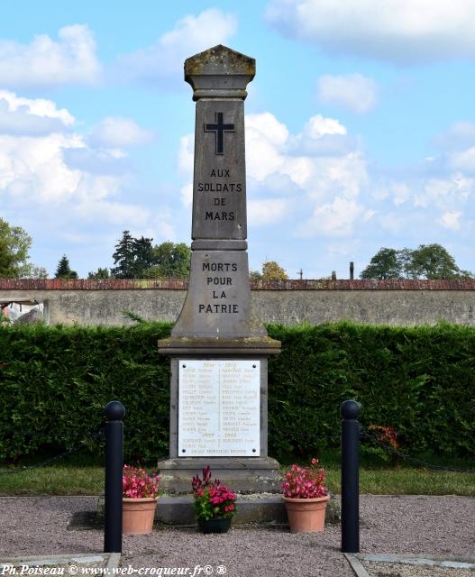 Monument aux Morts de Mars sur Allier