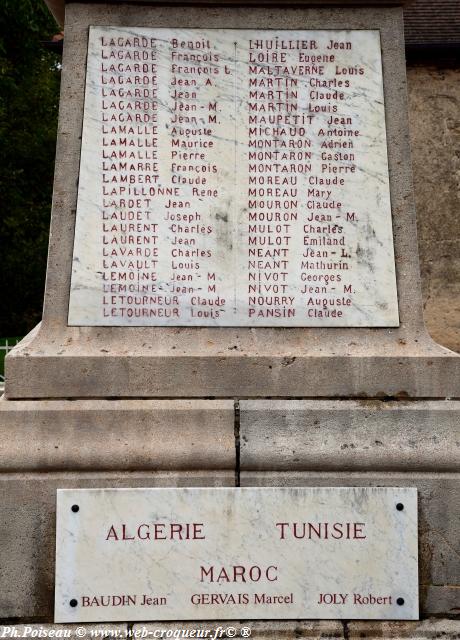 Monument aux Morts de Luzy