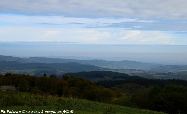 Panorama du Mont Beuvray Nièvre Passion