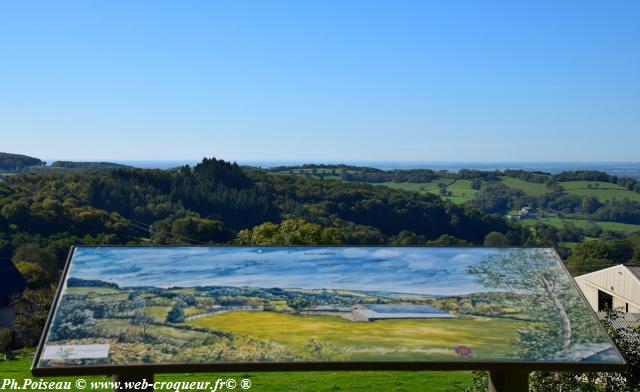 Panorama de Saint Léger de Fougeret