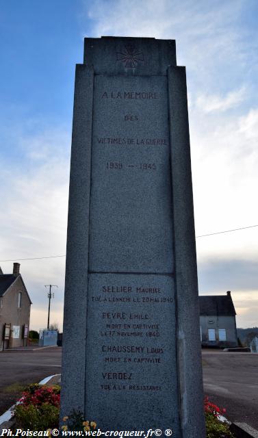 Victimes de Guerre de Crux la Ville