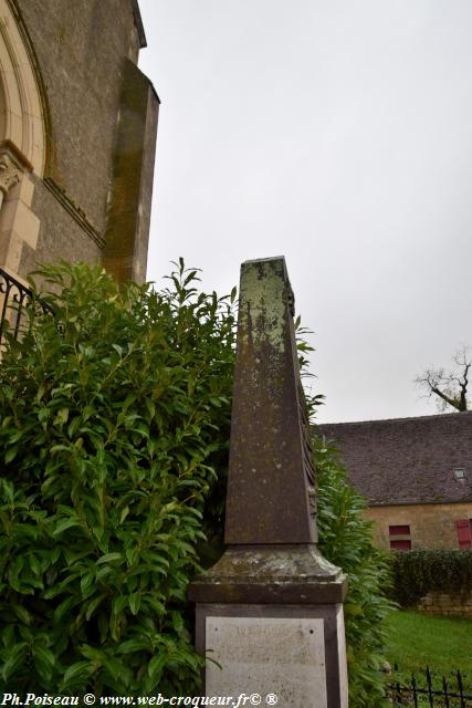 Monument aux Morts d'Arthel Nièvre Passion