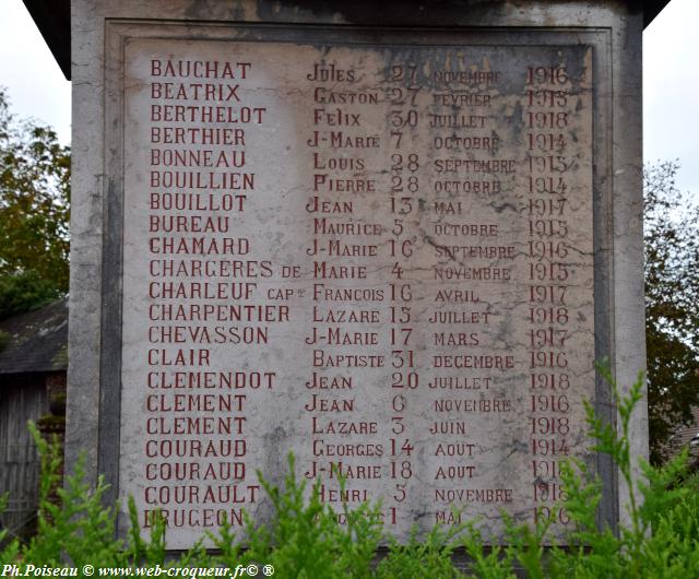 Monument aux Morts de Semelay