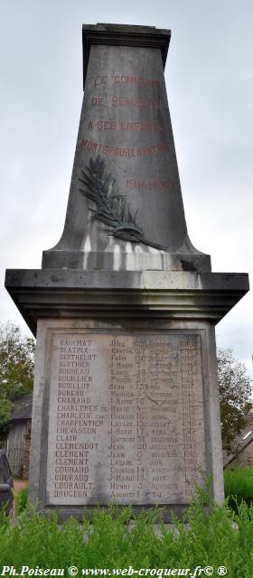 Monument aux Morts de Semelay