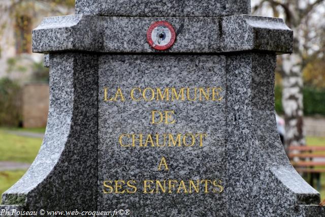 Monument aux Morts de Chaumot