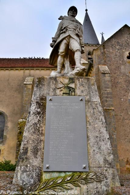 Monument aux morts de la Collancelle Nièvre Passion