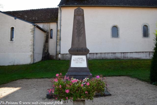 Monument Aux Morts de Tamnay