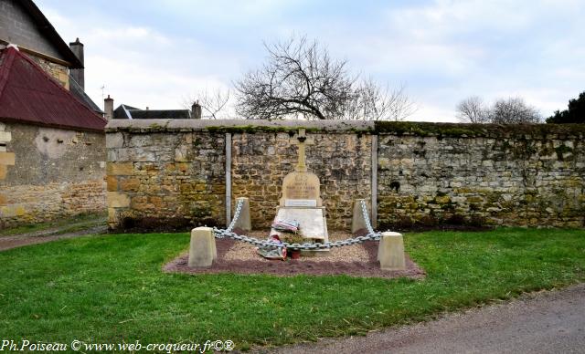 Monument aux Morts de Poiseux