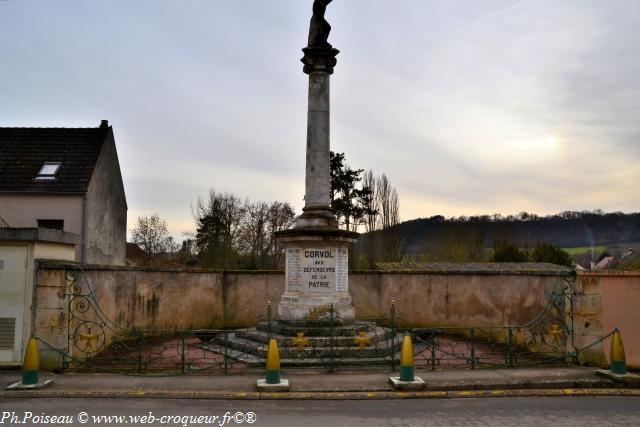 Monument aux Morts de Corvol l'Orgueilleux Nièvre Passion