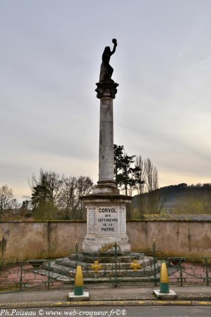 Monument aux Morts de Corvol l'Orgueilleux Nièvre Passion