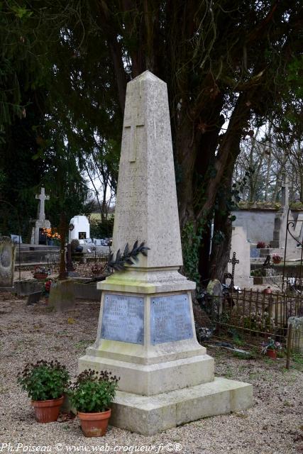 Monument aux Morts de Toury sur Jour