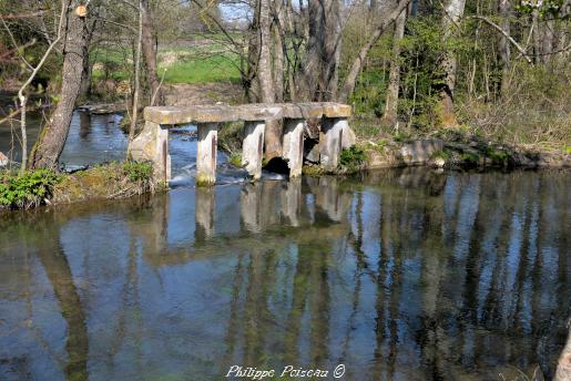 Ancien petit barrage de régulation sur le Nohain