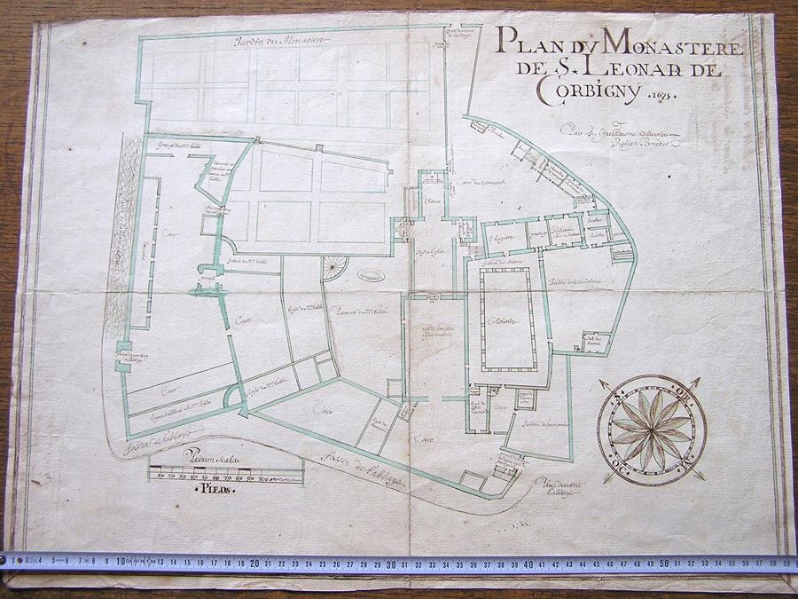 Ancienne carte de Corbigny