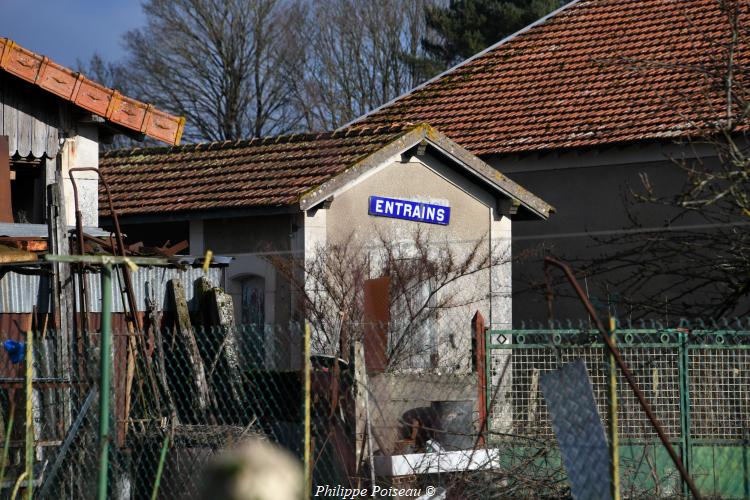 L'ancienne gare d'Entrains sur Nohain 