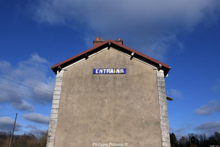 L'ancienne gare d'Entrains sur Nohain 